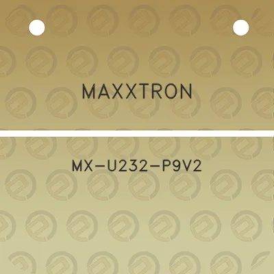 maxxtron-mx-u232-p9v2