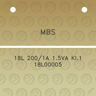 mbs-18l-2001a-15va-ki1-18l00005