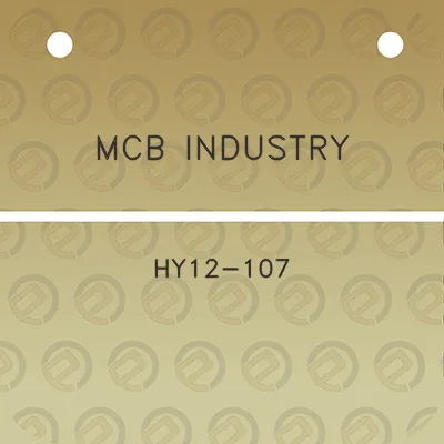 mcb-industry-hy12-107