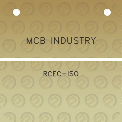 mcb-industry-rcec-iso