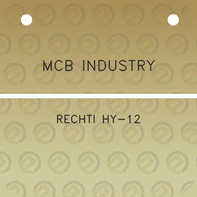 mcb-industry-rechti-hy-12