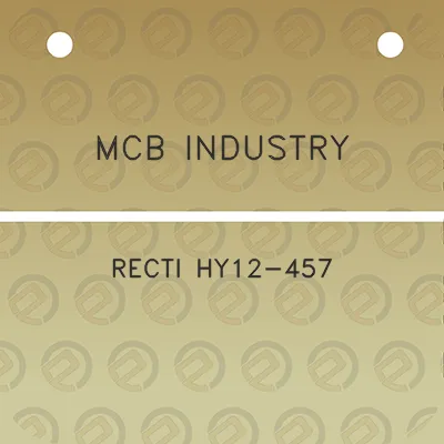 mcb-industry-recti-hy12-457