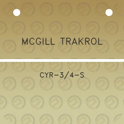 mcgill-trakrol-cyr-34-s