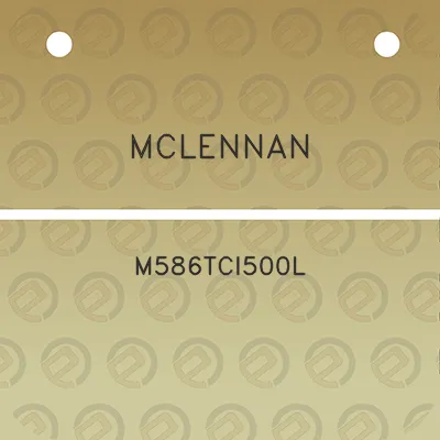 mclennan-m586tci500l