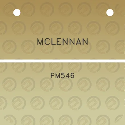 mclennan-pm546