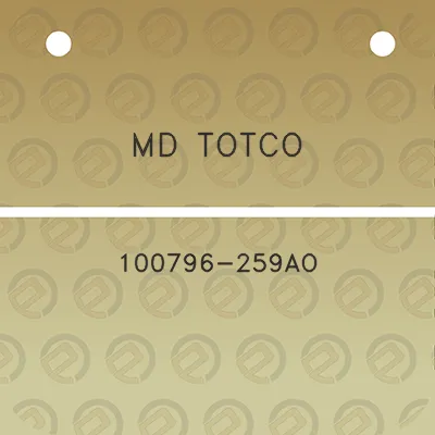 md-totco-100796-259ao