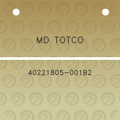 md-totco-40221805-001b2