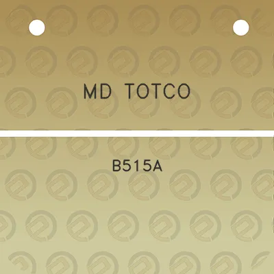 md-totco-b515a