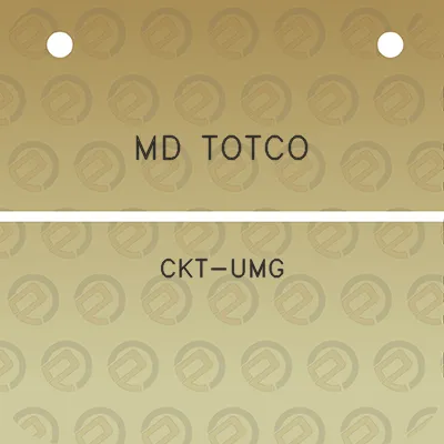 md-totco-ckt-umg