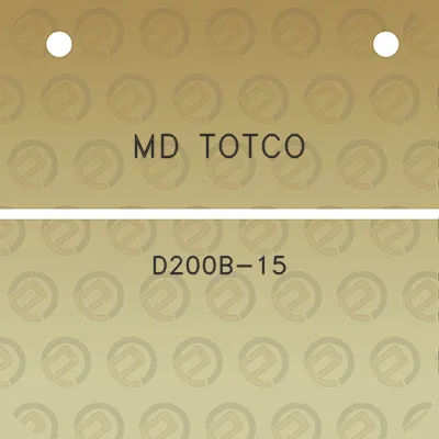 md-totco-d200b-15