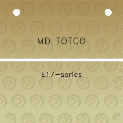 md-totco-e17-series