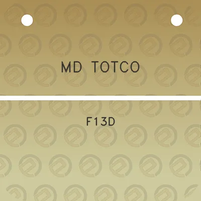 md-totco-f13d