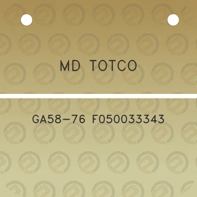 md-totco-ga58-76-f050033343