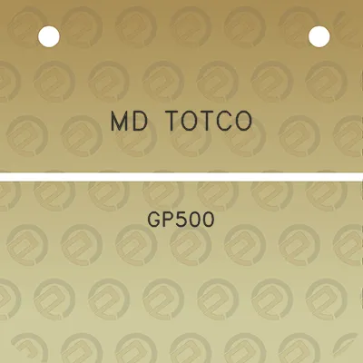 md-totco-gp500