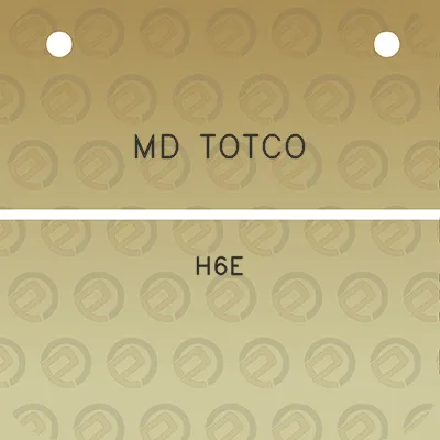 md-totco-h6e