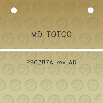 md-totco-pb0287a-rev-ad