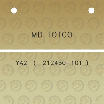 md-totco-ya2-212450-101