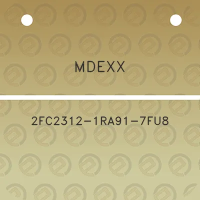 mdexx-2fc2312-1ra91-7fu8