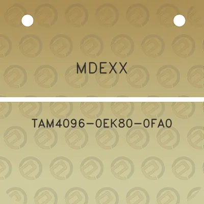 mdexx-tam4096-0ek80-0fa0