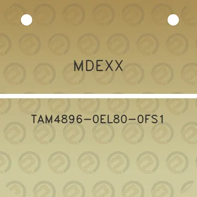 mdexx-tam4896-0el80-0fs1