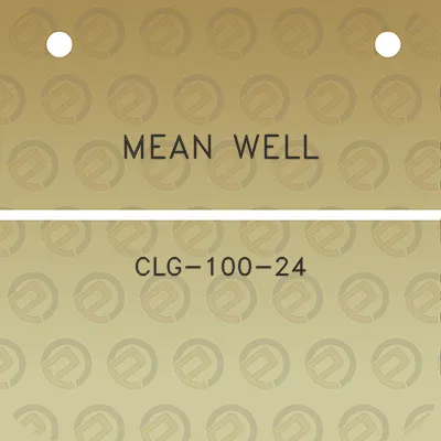 mean-well-clg-100-24