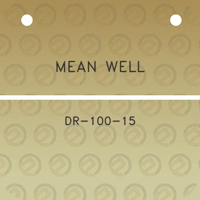 mean-well-dr-100-15