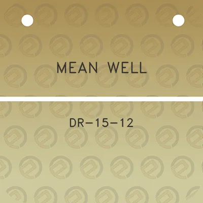 mean-well-dr-15-12