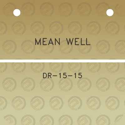 mean-well-dr-15-15