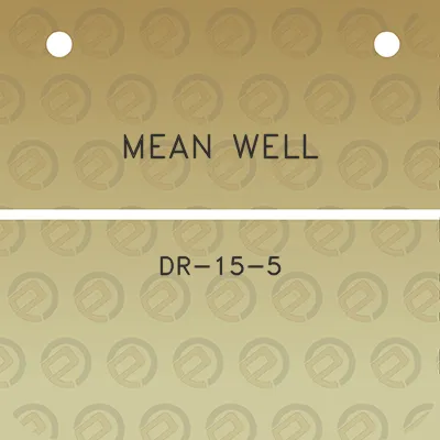 mean-well-dr-15-5