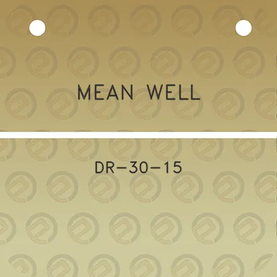 mean-well-dr-30-15