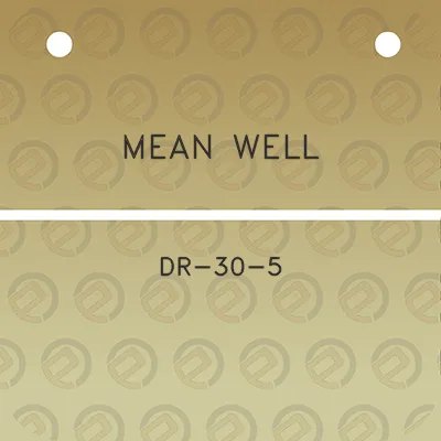 mean-well-dr-30-5