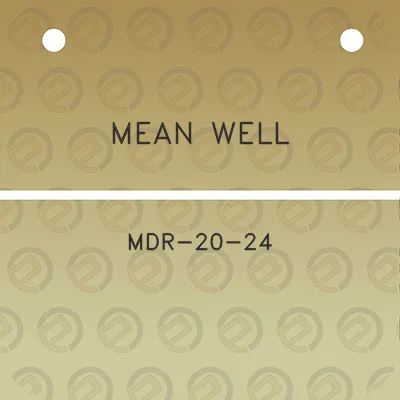 mean-well-mdr-20-24