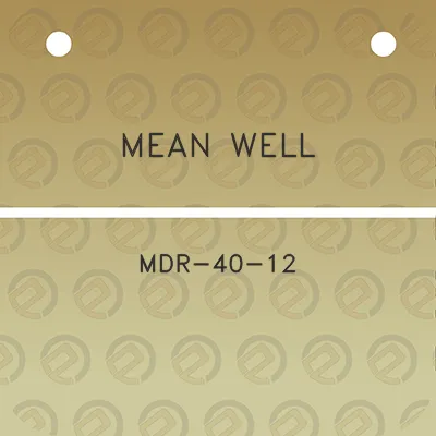 mean-well-mdr-40-12