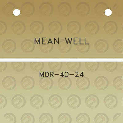 mean-well-mdr-40-24