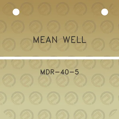 mean-well-mdr-40-5