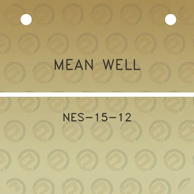 mean-well-nes-15-12