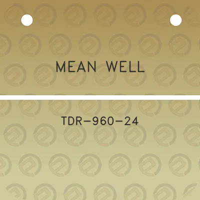 mean-well-tdr-960-24