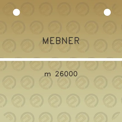 mebner-m-26000