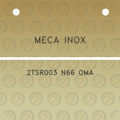 meca-inox-2tsr003-n66-oma