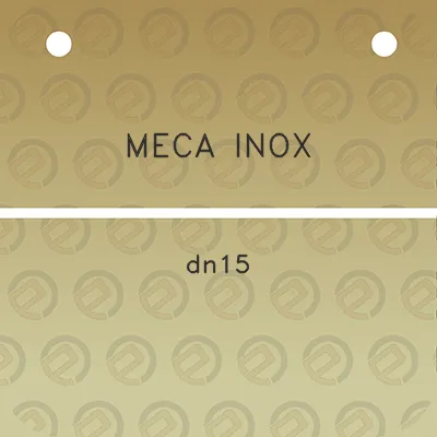 meca-inox-dn15