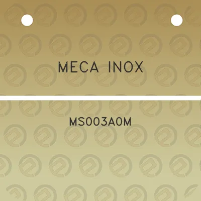 meca-inox-ms003a0m