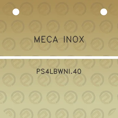 meca-inox-ps4lbwni40