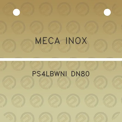 meca-inox-ps4lbwni-dn80