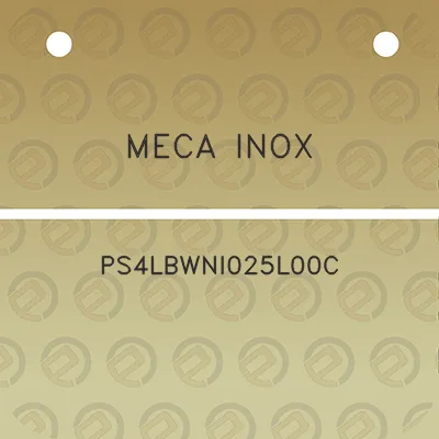 meca-inox-ps4lbwni025l00c