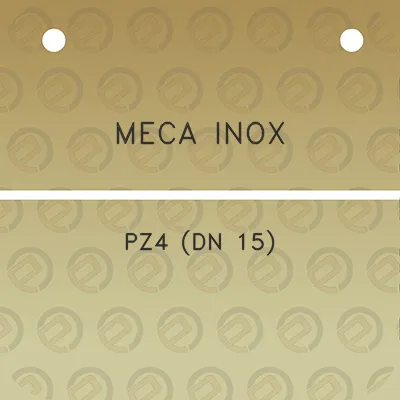 meca-inox-pz4-dn-15