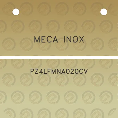 meca-inox-pz4lfmna020cv