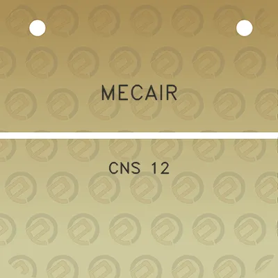 mecair-cns-12