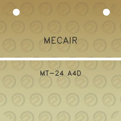 mecair-mt-24-a4d