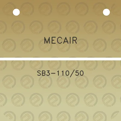 mecair-sb3-11050