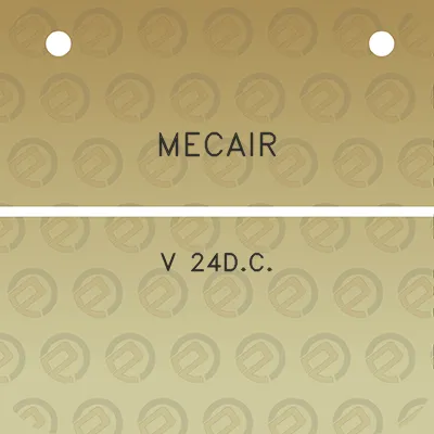 mecair-v-24dc